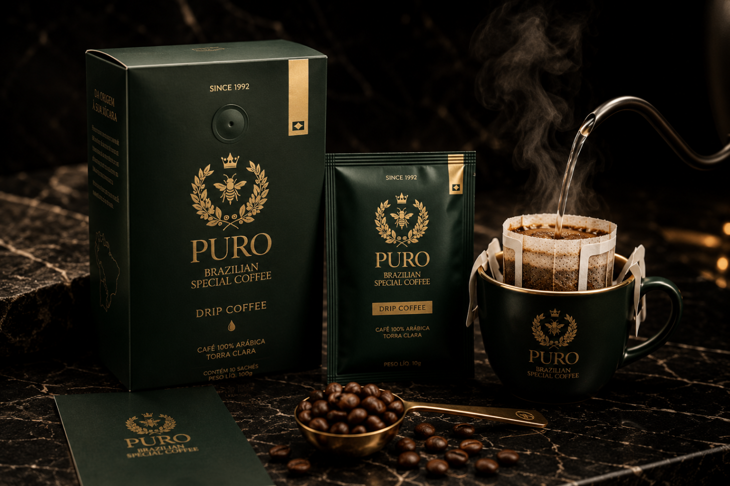 Drip Coffee · Preparo