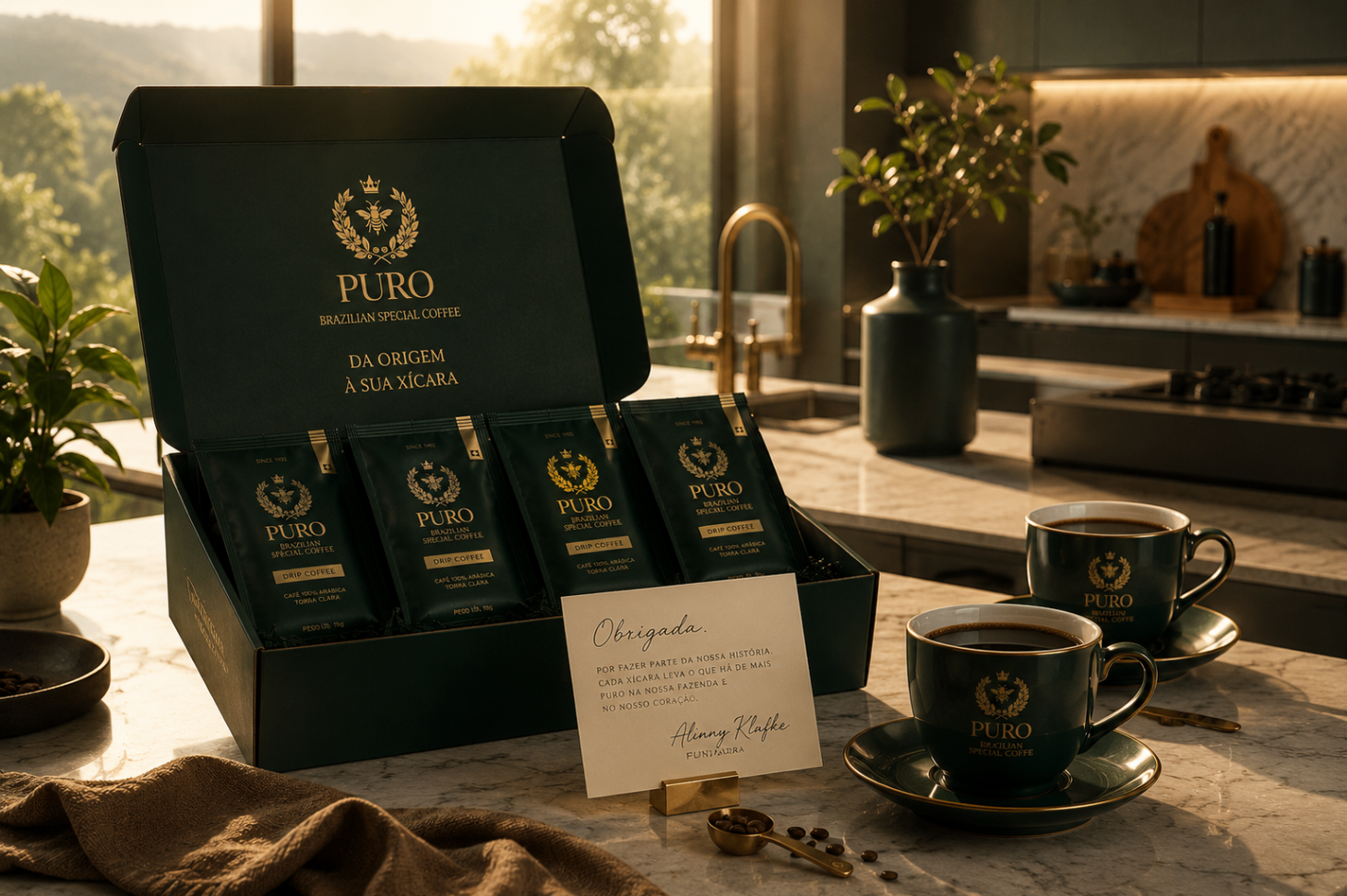 Caixa de assinatura · Puro Coffee Reserve
