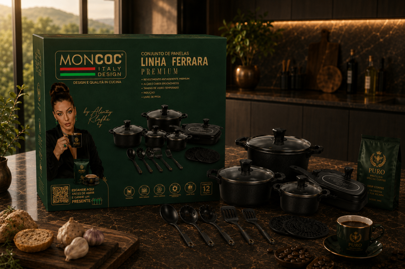MONCOC × PURO · Experiência